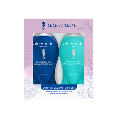 ALGEMARIN® - GIFT SET FOAM BATHS ORIGINAL & SPA