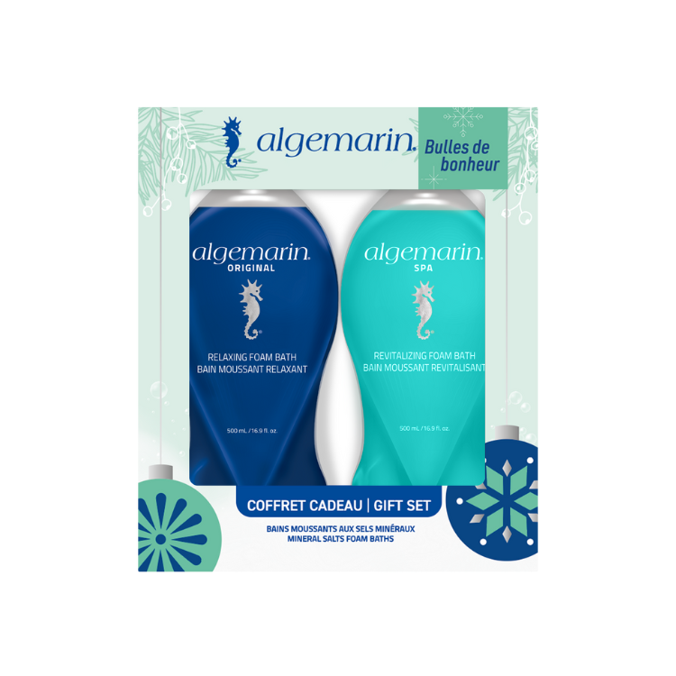 ALGEMARIN® - HOLIDAY GIFT SET FOAM BATHS ORIGINAL & SPA
