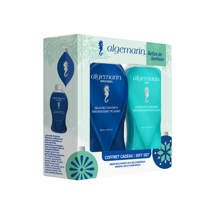 ALGEMARIN® - HOLIDAY GIFT SET FOAM BATHS ORIGINAL & SPA